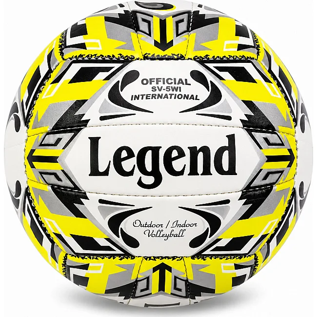 Волейбольный мяч LEGEND VB-3125 (Белый-желтый-черный)