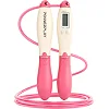 Скакалка со счетчиком PowerPlay 4216 Jump Rope Розовая 2.8 см.