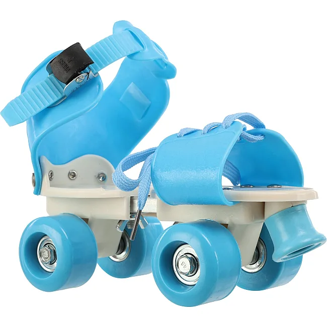 Ролики квады раздвижные учебные для самых маленьких детей SP-SPORT SK-0102 (Синий)