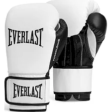 Боксерские перчатки Everlast POWERLOCK OG TRAINING GLOVES белый, черный