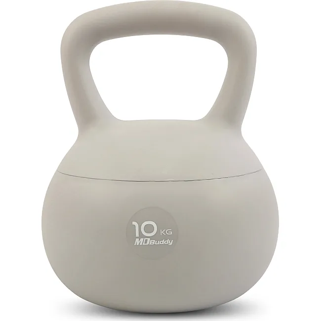 Гиря м'яка MDbuddy SOFT KETTLEBELL TA-7039-10 (Сірий)