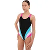 Купальник подростковый слитный SP-SPORT PL-8262 8-16лет (Черный-розовый) Купальник подростковый слитный SP-SPORT PL-8262 8-16лет (Черный-розовый)