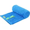 Спортивное полотенце из микрофибры MADWAVE COTTON SOFT TERRY M0762011 (Синий)