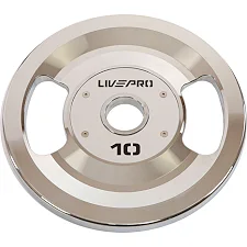 Блины диски стальные 2 Handle металлическая втулка LiveUp LP8338-10 ø51мм 10кг
