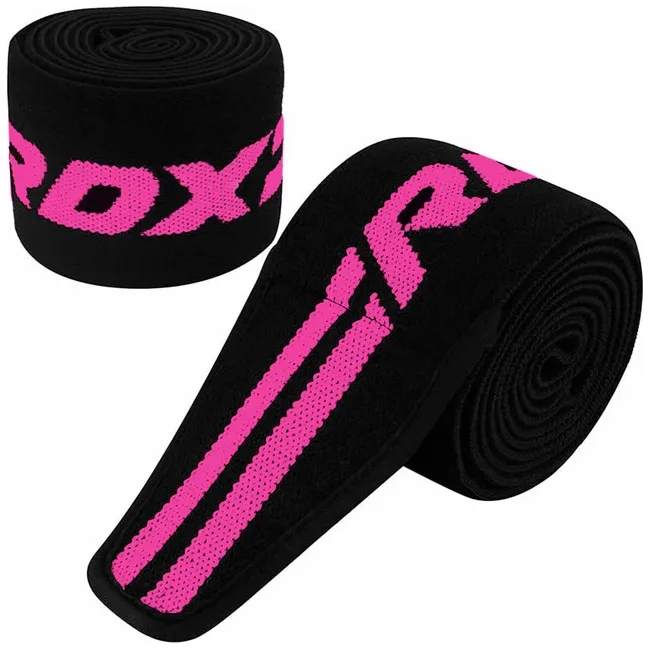 Бинти на коліна RDX K2 GYM Knee Wrap PINK PRO