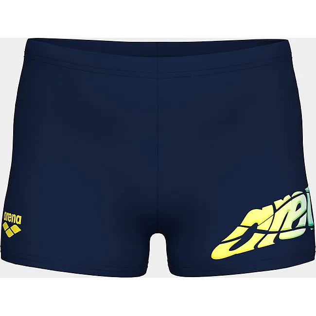 Плавки для мальчиков Arena LETTERING SWIM SHORT синий (для детей)