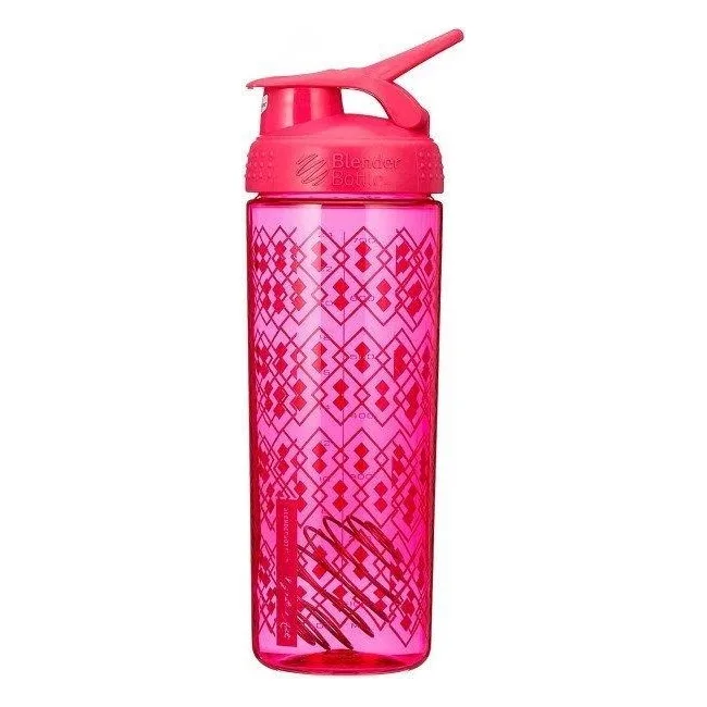 Шейкер BlenderBottle SportMixer Signature Sleek 28oz/820ml Pink Geo Lace