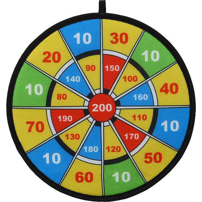 Дартс 6 мячей и мишень VELCRO dartboard BAILI BL-603 30cм