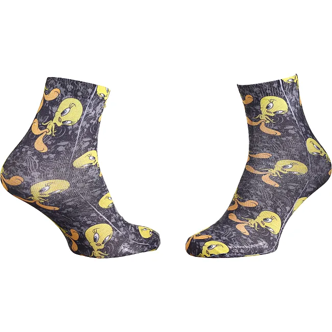 Носки LOONEY TUNES TWEETY JAMBES CROISEES женские арт 17890935-2