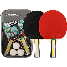 Набор для настольного тенниса GIANT DRAGON KARATE P40+ 4star MT-6546 с чехлом