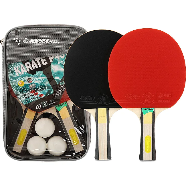 Набор для настольного тенниса GIANT DRAGON KARATE P40+ 4star MT-6546 с чехлом