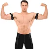 Ленты для тренировок бицепса BFR ремни Kaatsu OCCLUSION BANDS EZOUS C-09 2шт (Черный-серый)
