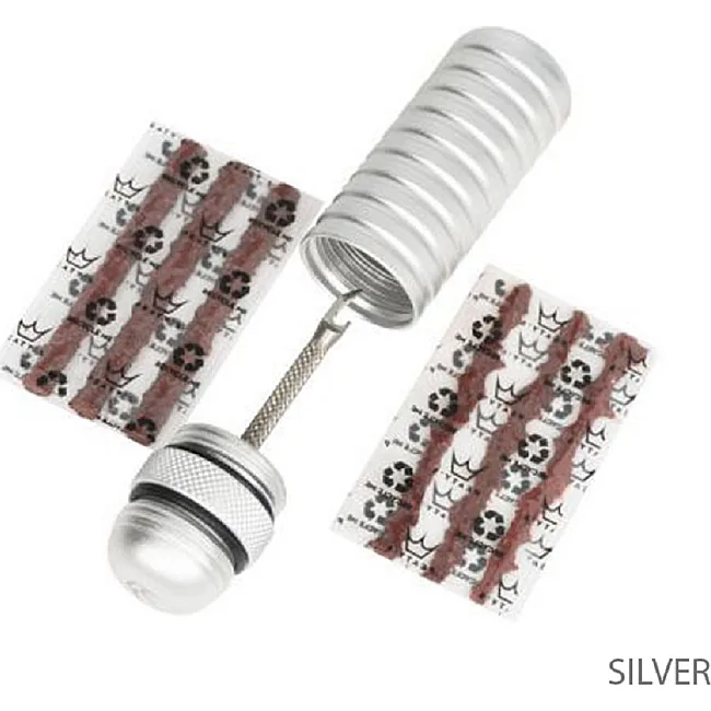 Ремкомплект для бескамерки Peaty's Holeshot Tubeless Puncture Plugger Kit, Silver