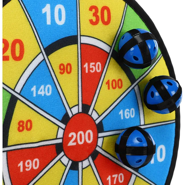 Дартс 6 мячей и мишень VELCRO dartboard BAILI BL-603 30cм