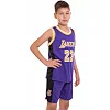 Детская баскетбольная форма
 NBA клуб L
 Angeles Lakers 23 BA-0563 (Фиолетовый-желтый)