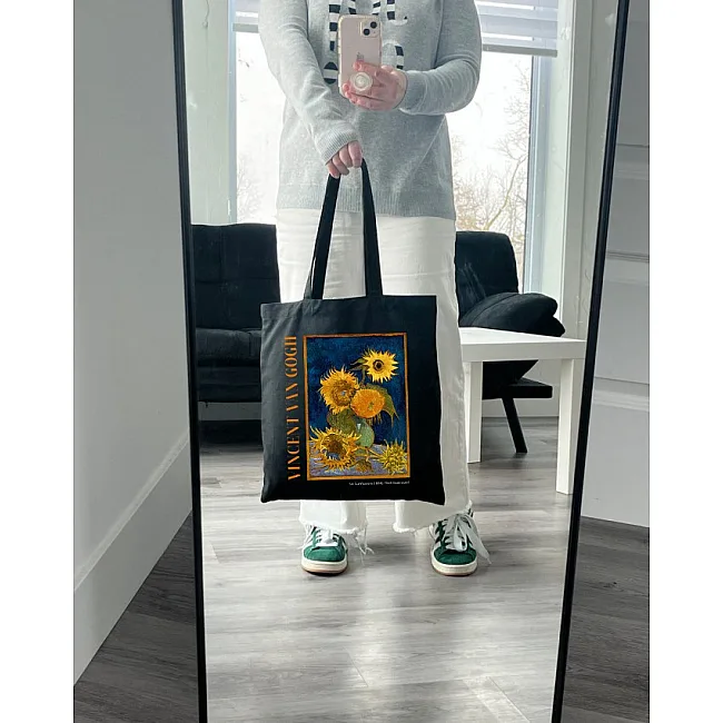 Экошопер BookOpt BK4096 Van Gogh Six Sunflowers черный