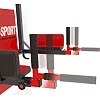 Турник для подтяжек с брусьями для стремянки K-Sport KSSL080/2