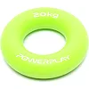 Кистевой эспандер силиконовый POWERPLAY PP-4324 Hand Grip Ring Medium 20 кг. Зеленый