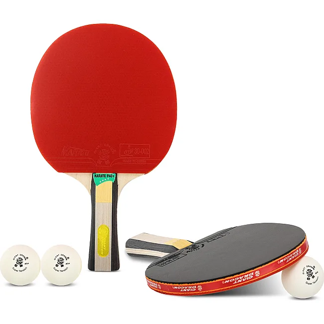 Набор для настольного тенниса GIANT DRAGON KARATE P40+ 4star MT-6546 с чехлом