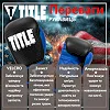Боксерские перчатки TITLE Boxing Dynamic Strike Black/Blue (бинты 4м. в комплекте)