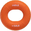 Кистевой эспандер кольцо с двойной нагрузкой JELLO FI-3815 1шт ø8см нагрузка 9-32кг (Оранжевый)