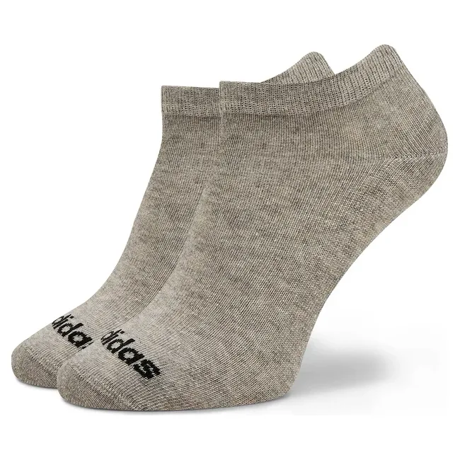 Шкарпетки Adidas T LIN LOW 3P білий, чорний, сірий S (37-39)