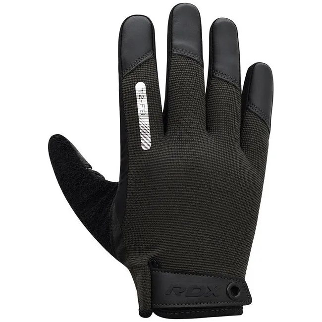 Перчатки для фитнеса RDX T2 Touch Screen Friendly Full Fingerf Black