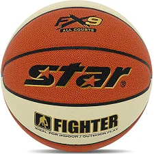 Баскетбольний м'яч STAR FIGHTER BB4257 7 (Оранжево-білий)