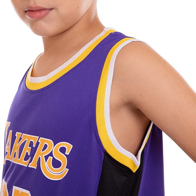 Детская баскетбольная форма
 NBA клуб L
 Angeles Lakers 23 BA-0563 (Фиолетовый-желтый)