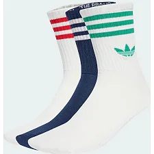 Шкарпетки Adidas 3S CREW S 3P білий, темно-синій