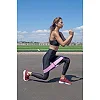 Тканевая резинка для фитнеса и спорта POWERPLAY 4111 Hip Band M Medium Розовая (d_76cm)