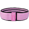 Тканевая резинка для фитнеса и спорта POWERPLAY 4111 Hip Band M Medium Розовая (d_76cm)