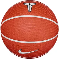 М'яч баскетбольний Nike NIKE PLAYGROUND 8P K BRYANT DEFLATED SAFETY ORANGE/WHITE/BLACK/WHITE size 7
