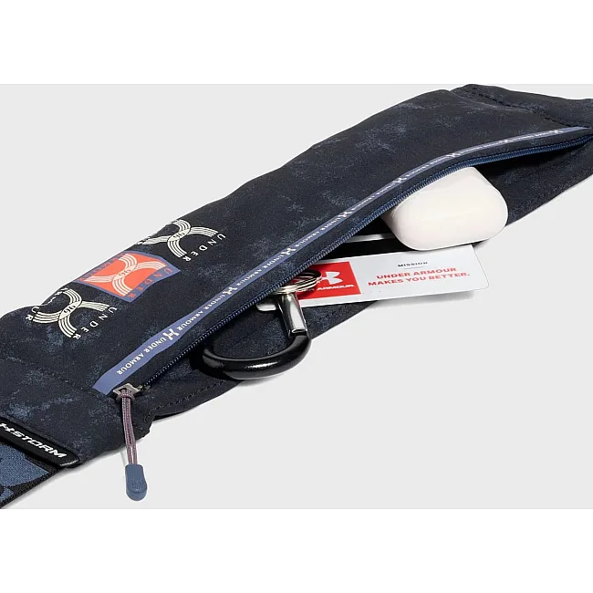 Сумка пояса UNDER ARMOUR Launch Run Belt черный 33,3 х 8,9 см