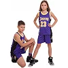 Детская баскетбольная форма
 NBA клуб L
 Angeles Lakers 23 BA-0563 (Фиолетовый-желтый)