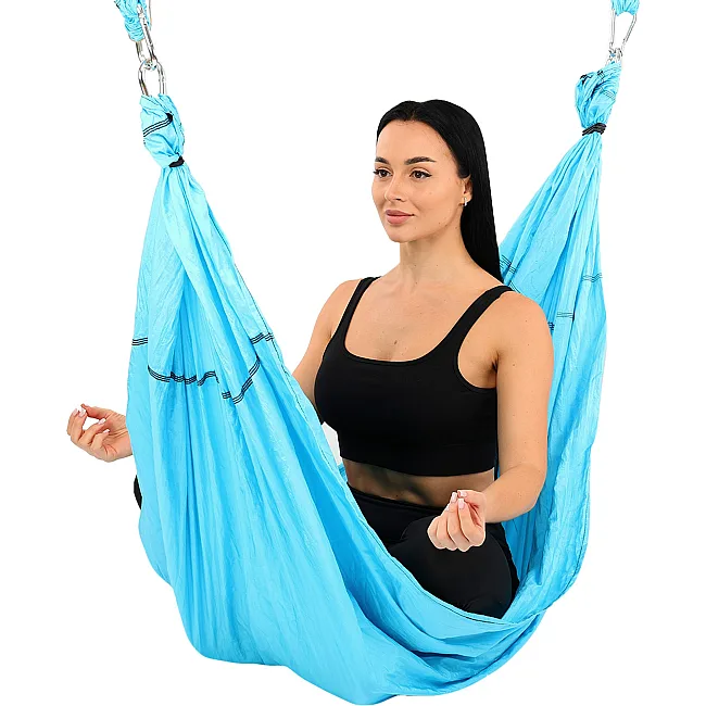 Гамак для йоги Antigravity Yoga ZELART
 FI-5453 (Голубой)