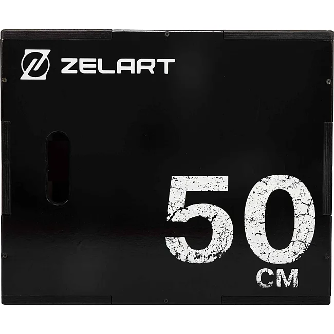 Бокс плиометрический тумба для кроссфита Плиобокс Wood Plyo box ZELART TA-4774-2 1шт 75см