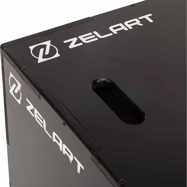 Бокс плиометрический тумба для кроссфита Плиобокс Wood Plyo box ZELART TA-4774-2 1шт 75см