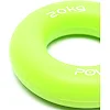 Кистевой эспандер силиконовый POWERPLAY PP-4324 Hand Grip Ring Medium 20 кг. Зеленый