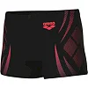 Плавки-шорты для мальчиков Arena POSEIDONIA SWIM SHORT черный, коралловый