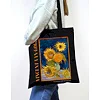 Экошопер BookOpt BK4096 Van Gogh Six Sunflowers черный