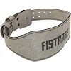 Пояс для тяжелой атлетики кожа
 FISTRAGE VL-5154 спинка-15см (Серый)