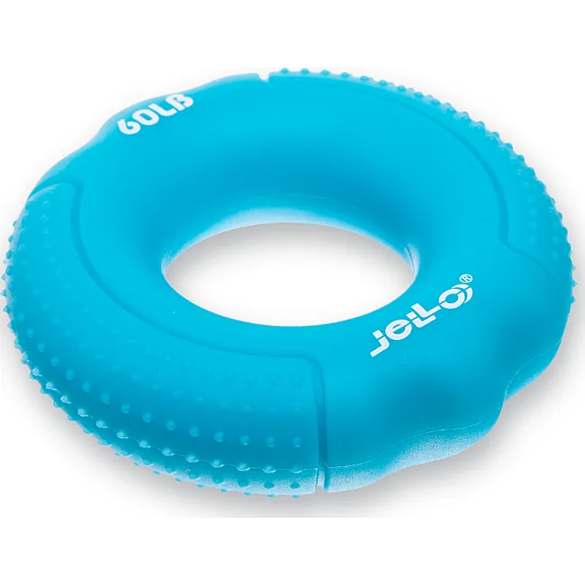 Кистевой эспандер кольцо JELLO FI-1788 1шт нагрузка 4,5-27кг (Салатовый)