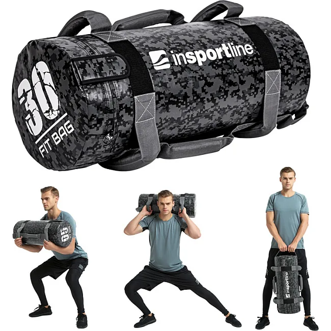 Сумка для тренувань з ручками inSPORTline Fitbag Camu 30 кг