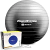 М'яч для фітнесу (фітбол) POWER SYSTEM PS-4013 Ø75 cm PRO Gymball Black
