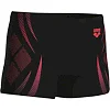 Плавки-шорты для мальчиков Arena POSEIDONIA SWIM SHORT черный, коралловый
