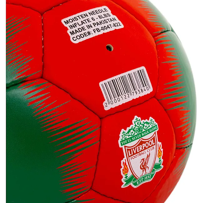 Футбольный мяч
 SOCCERMAX LIVERPOOL FB-0047-822 №5 PU
-красный