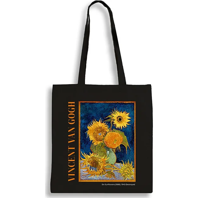 Экошопер BookOpt BK4096 Van Gogh Six Sunflowers черный