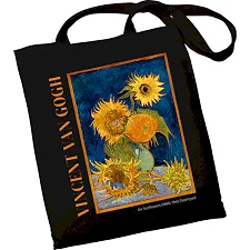 Экошопер BookOpt BK4096 Van Gogh Six Sunflowers черный