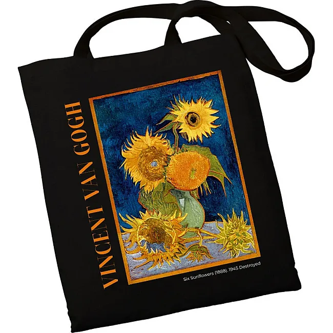 Экошопер BookOpt BK4096 Van Gogh Six Sunflowers черный